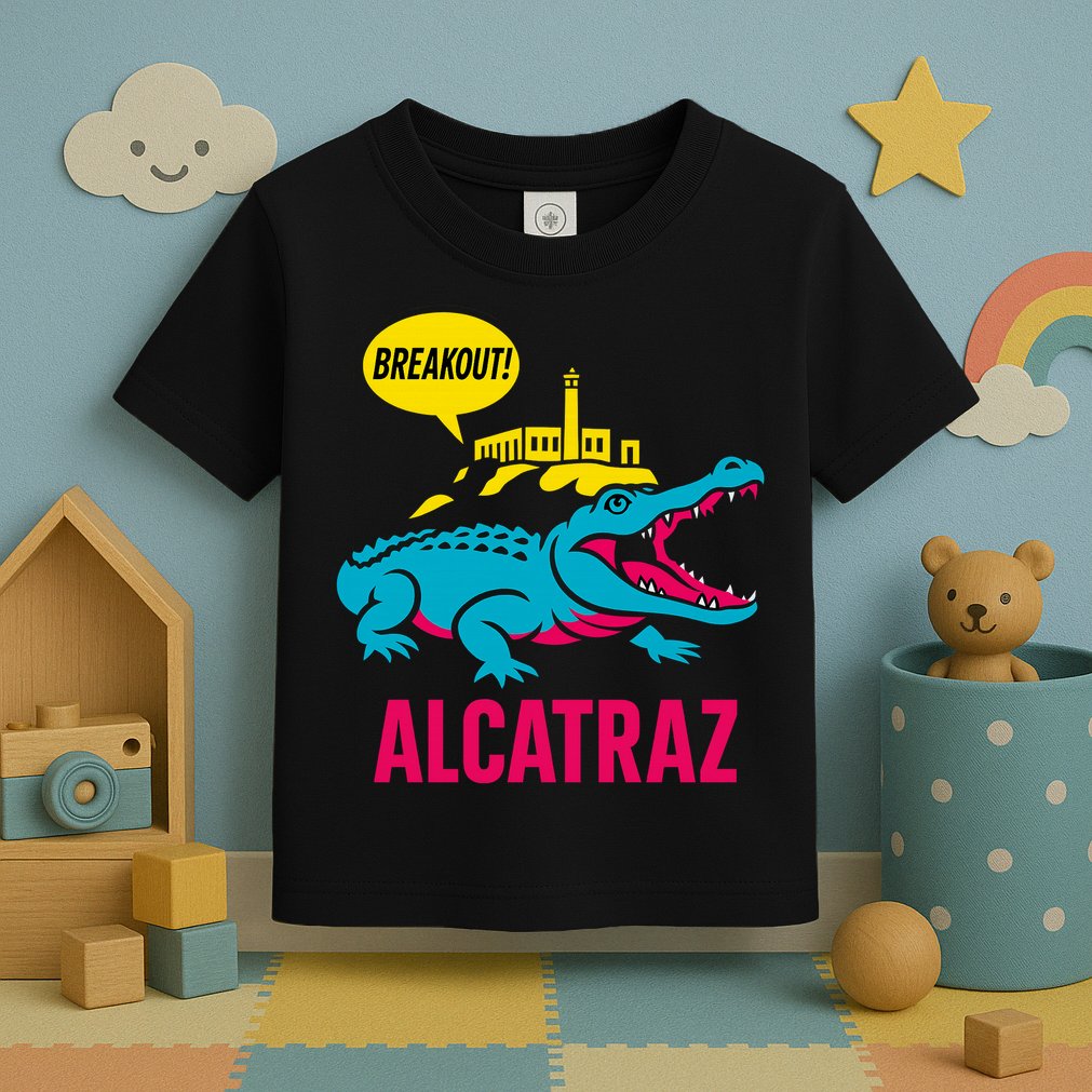 Alligator Alcatraz Hot Breakout Toddler T-Shirt