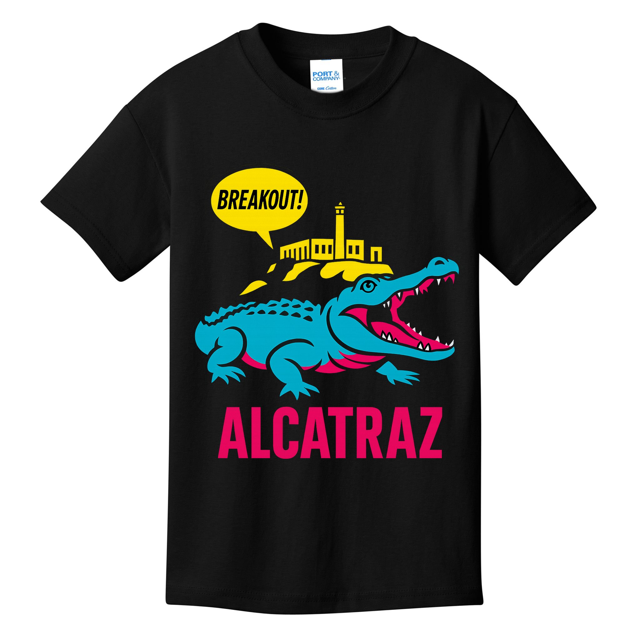 Alligator Alcatraz Hot Breakout Kids T-Shirt