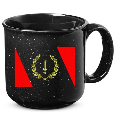 African American Heritage Flag Black History 1967 15oz Campfire Ceramic Mug