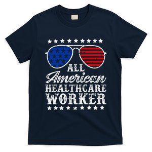 All American Healthcare Worker 4th Of July Family Matching Sunglasses T-Shirt