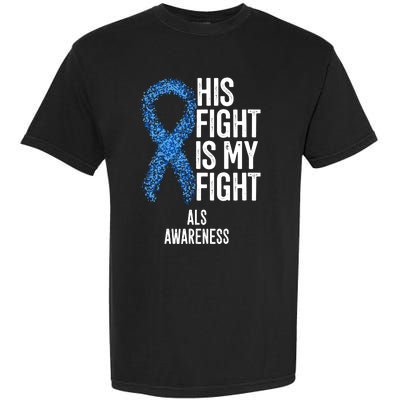 Als Awareness His Fight Is My Fight Garment-Dyed Heavyweight T-Shirt