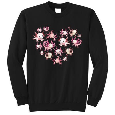 Axolotl Axolotl Heart Cute Sweatshirt