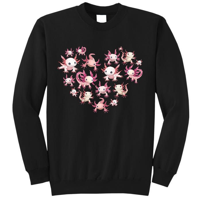 Axolotl Axolotl Heart Cute Sweatshirt