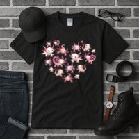 Axolotl Axolotl Heart Cute Tall T-Shirt