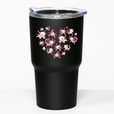 Axolotl Axolotl Heart Cute Tumbler