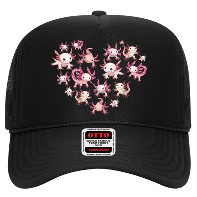 Axolotl Axolotl Heart Cute Hat