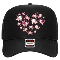 Axolotl Axolotl Heart Cute Hat