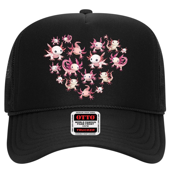 Axolotl Axolotl Heart Cute Hat