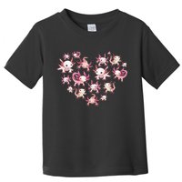 Axolotl Axolotl Heart Cute Toddler T-Shirt