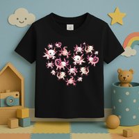 Axolotl Axolotl Heart Cute Toddler T-Shirt