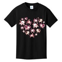 Axolotl Axolotl Heart Cute Kids T-Shirt