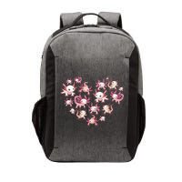 Axolotl Axolotl Heart Cute Vector Backpack