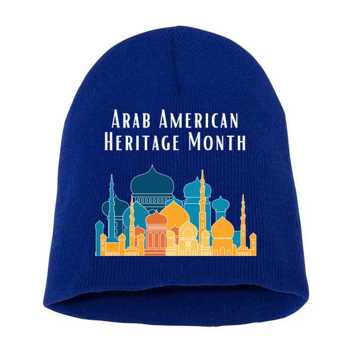 Arab American Heritage Month Gift Short Acrylic Beanie