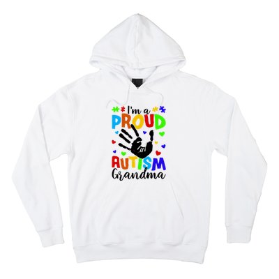 Autism Awareness I Am A Proud Autism Grandma Hoodie