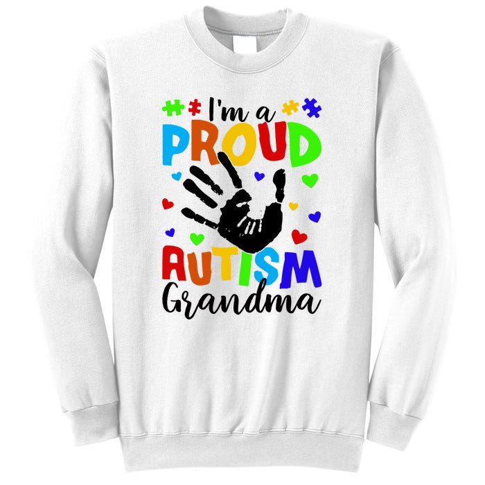 Autism Awareness I Am A Proud Autism Grandma Sweatshirt