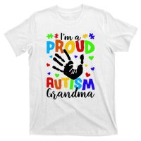 Autism Awareness I Am A Proud Autism Grandma T-Shirt