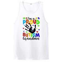 Autism Awareness I Am A Proud Autism Grandma PosiCharge Competitor Tank