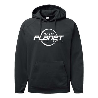 Ape Astronaut in 10th Planet Austin Jiu Jitsu Performance Fleece Hoodie