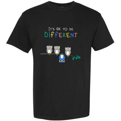 Autism Awareness It's ok to be Different Autism Awareness Garment-Dyed Heavyweight T-Shirt