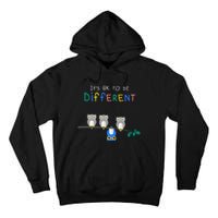 Autism Awareness It's ok to be Different Autism Awareness Tall Hoodie