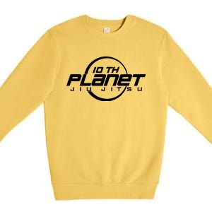 Ape Astronaut In 10th Planet Austin Jiu Jitsu Premium Crewneck Sweatshirt