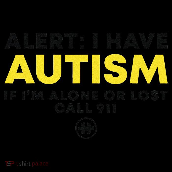 Autism Awareness I Have Autism Call 911 Apron