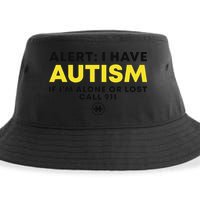 Autism Awareness I Have Autism Call 911 Sustainable Bucket Hat