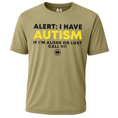 Autism Awareness I Have Autism Call 911 Performance Shirt