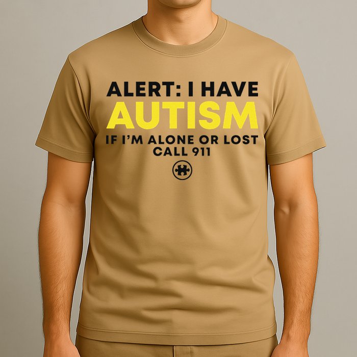 Autism Awareness I Have Autism Call 911 T-Shirt