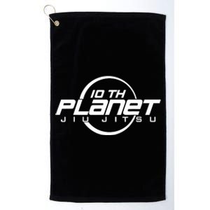 Ape Astronaut In 10th Planet Austin Jiu Jitsu Platinum Collection Golf Towel