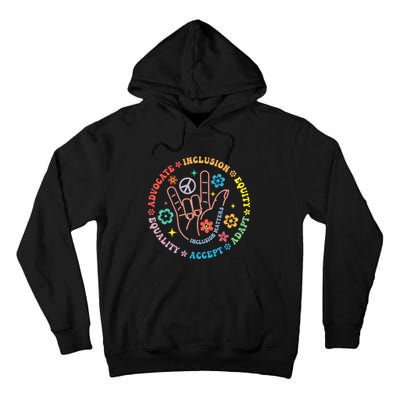 Autism Awareness Inclusion Matters Teacher Inspirational Tall Hoodie