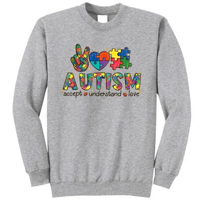 Autism Awareness Its Ok To Be Different Tall Sweatshirt