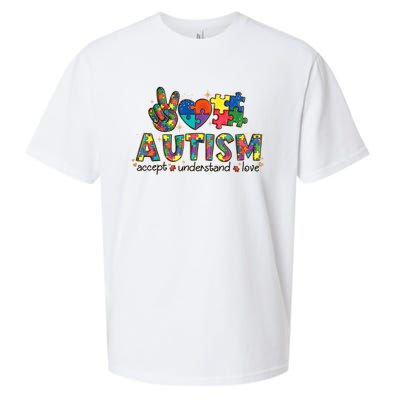 Autism Awareness Its Ok To Be Different Sueded Cloud Jersey T-Shirt