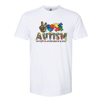 Autism Awareness Its Ok To Be Different Softstyle CVC T-Shirt