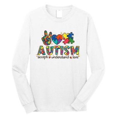 Autism Awareness Its Ok To Be Different Long Sleeve Shirt