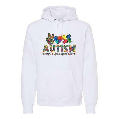 Autism Awareness Its Ok To Be Different Premium Hoodie