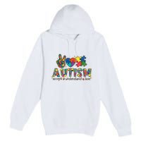 Autism Awareness Its Ok To Be Different Premium Pullover Hoodie