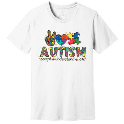 Autism Awareness Its Ok To Be Different Premium T-Shirt