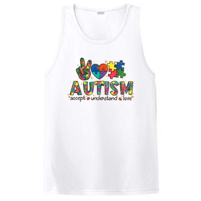 Autism Awareness Its Ok To Be Different PosiCharge Competitor Tank