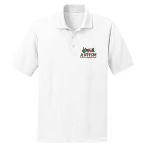 Autism Awareness Its Ok To Be Different PosiCharge RacerMesh Polo