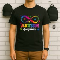 Autism Acceptance Infinity Advocate Educate Accommodate Include T-Shirt