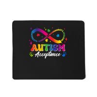 Autism Acceptance Infinity Advocate Educate Accommodate Include Mousepad