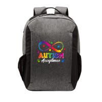 Autism Acceptance Infinity Advocate Educate Accommodate Include Vector Backpack