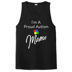 Autism Awareness IM A Proud Autism Mama Gift PosiCharge Competitor Tank