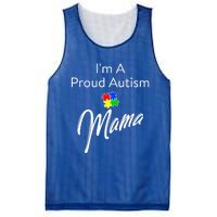 Autism Awareness IM A Proud Autism Mama Gift Mesh Reversible Basketball Jersey Tank