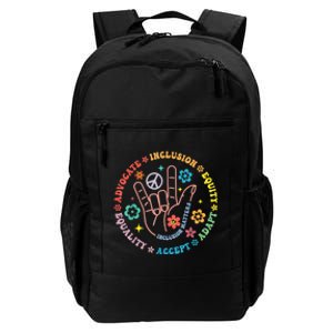 Autism Awareness Inclusion Matters Teacher Inspirational Daily Commute Backpack