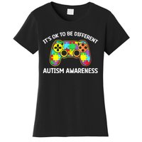 Autism Awareness Its Ok To Be Different Women's T-Shirt