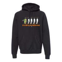 Autism Awareness It's OK To Be Different Penguin Premium Hoodie