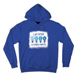 Autism Awareness I Light It Up Blue Meaningful Gift Hoodie