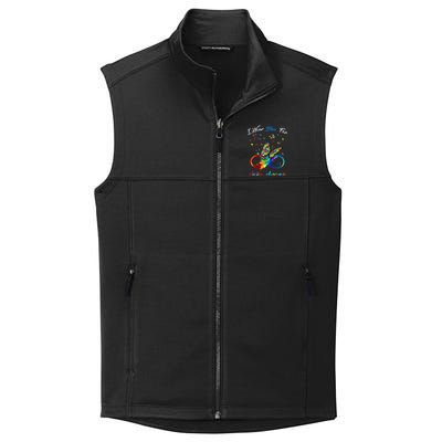 Autism Awareness I Wear Blue For Autism Awareness Collective Smooth Fleece Vest